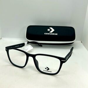 Converse Black Rectangular Eyeglass Frames